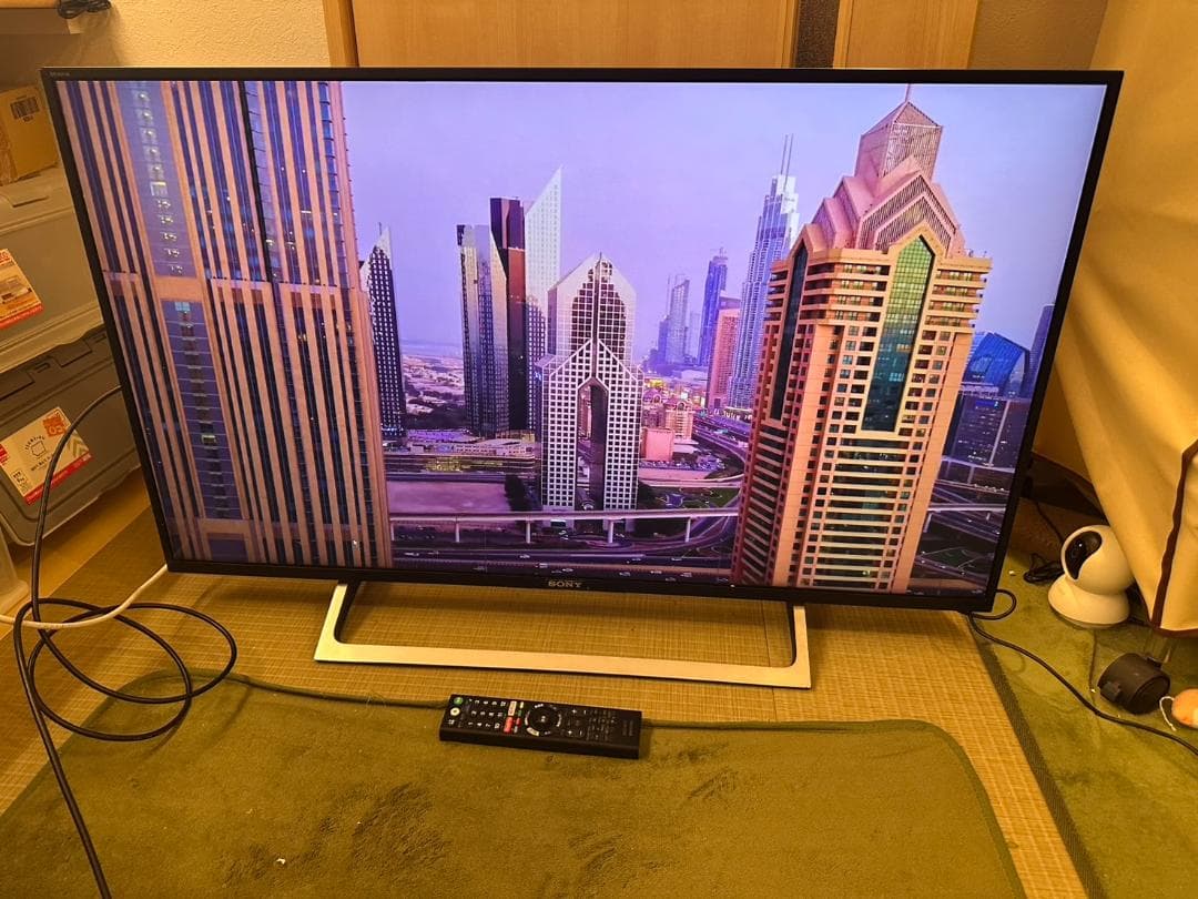 スマートテレビ　4K対応！SONY ソニー　KJ-43X8000E　2018年製