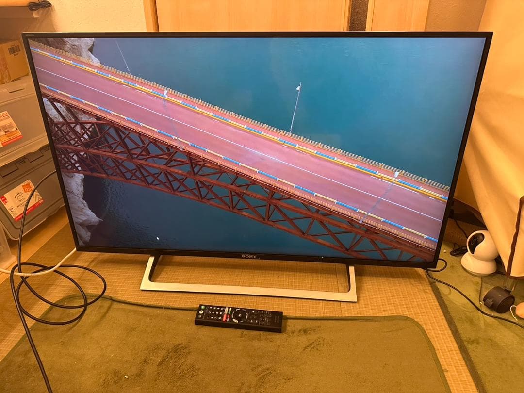 スマートテレビ　4K対応！SONY ソニー　KJ-43X8000E　2018年製