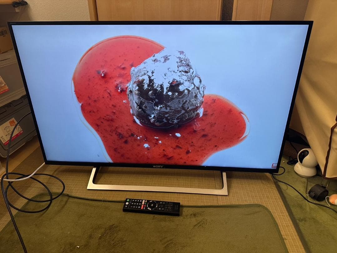 スマートテレビ　4K対応！SONY ソニー　KJ-43X8000E　2018年製