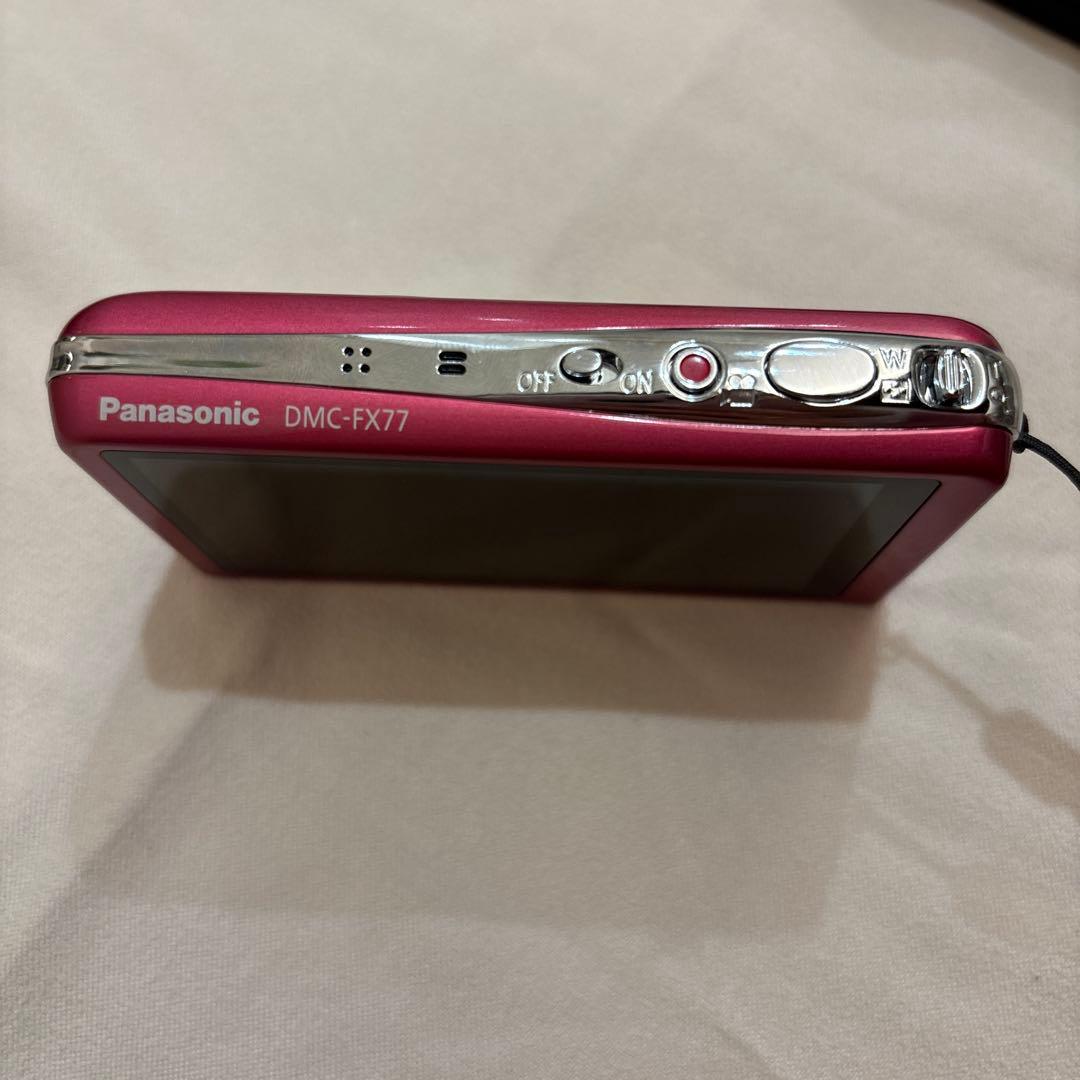 Panasonic LUMIX DMC-FX77 ピンク コンデジ バッテリー