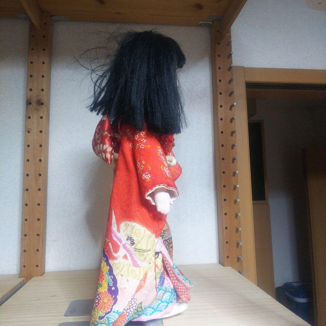 希少 古い 市松人形 12号 40cm位 昭和レトロ アンティーク 呪物 お守り