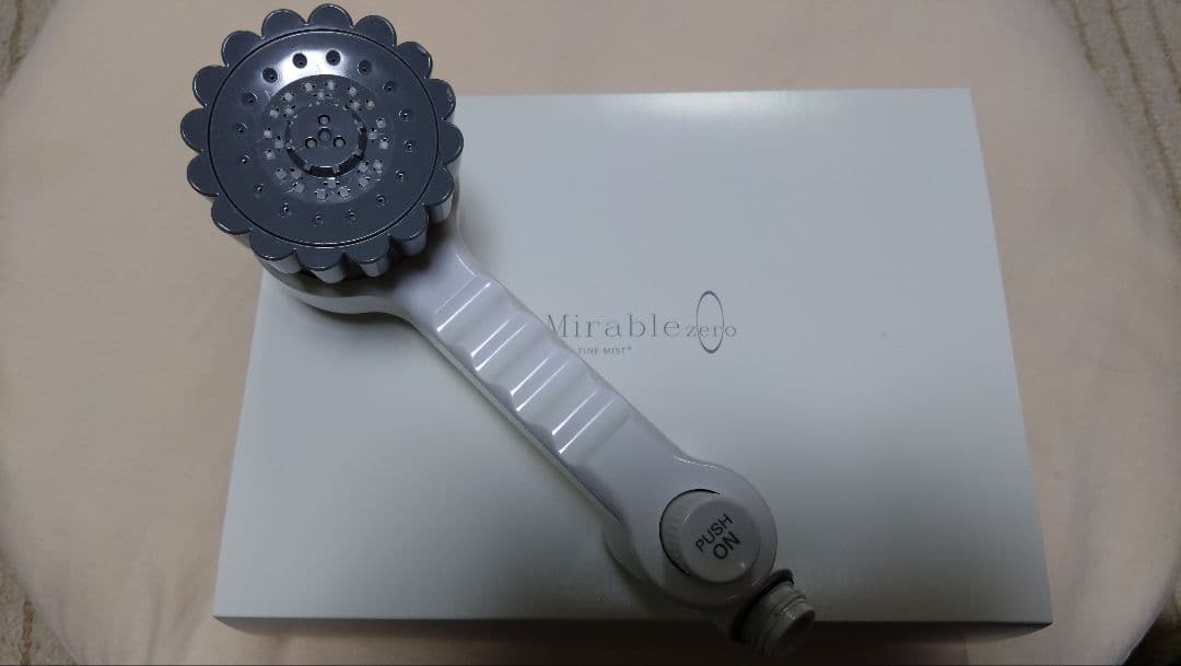 ミラブルゼロ（Mirable zero）シャワーヘッド 新品カートリッジ付