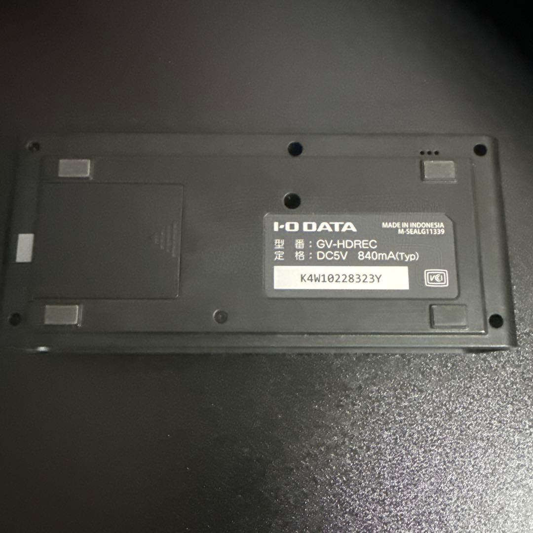 I-O DATA GV-HDREC キャプチャー