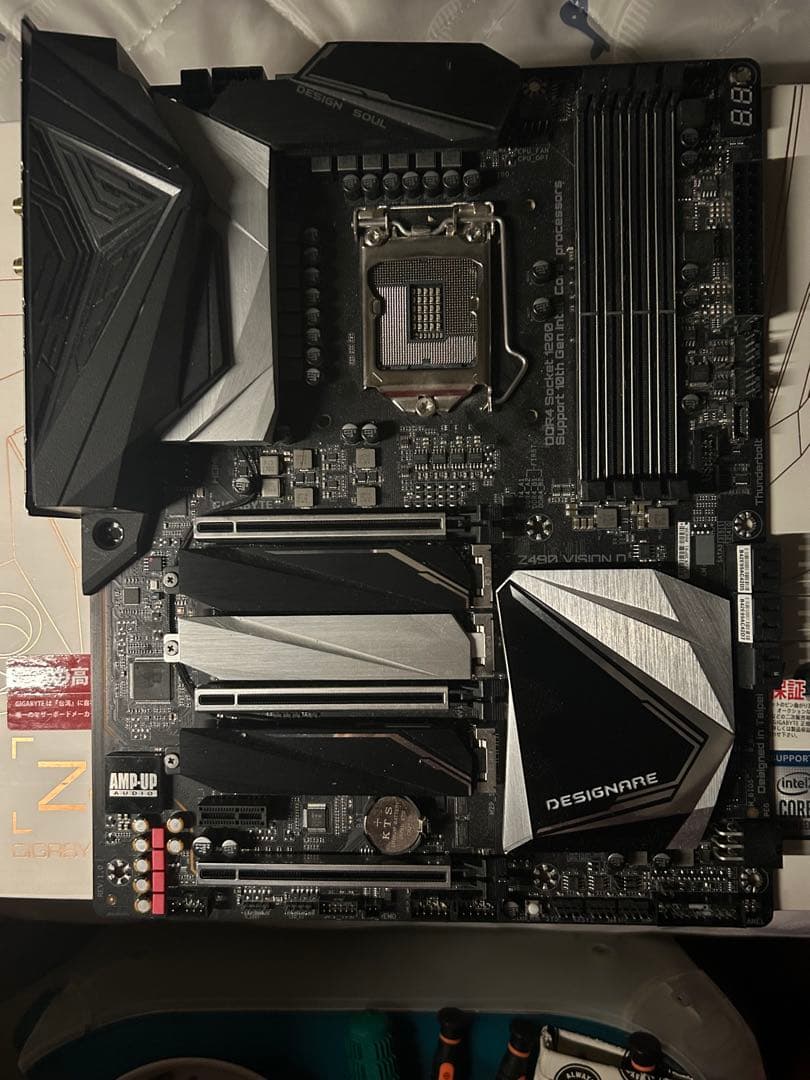 GIGABYTE Z490 VISION D マザーボード
