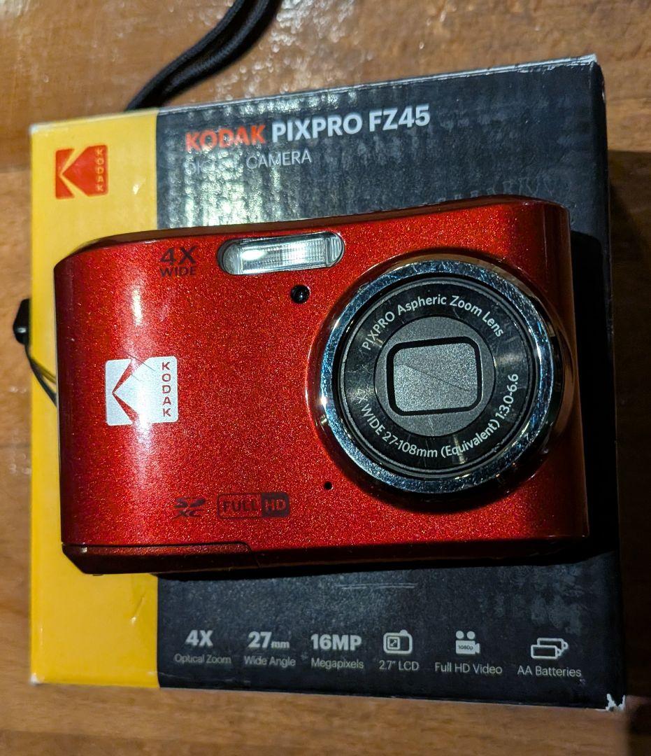 KODAK PIXPRO FZ45 レッド デジタルカメラ