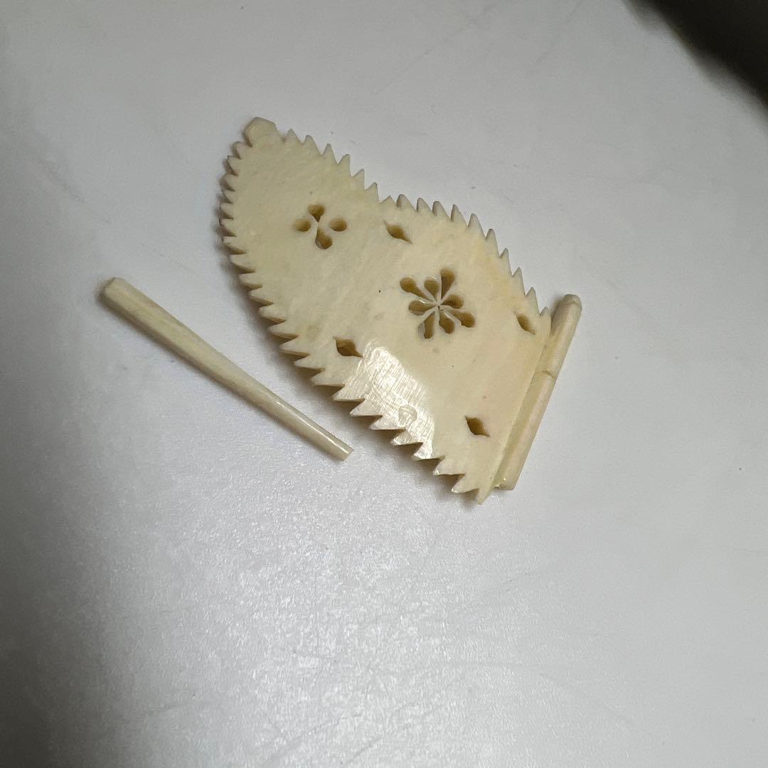 極上船置物　124g/幅約17㎝　東Y8-0331☆2Fトコカヒ