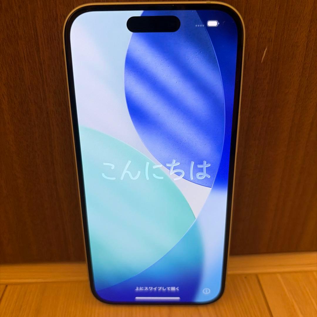 【美品】iPhone15 128GB グリーン SIMフリー バッテリー81％