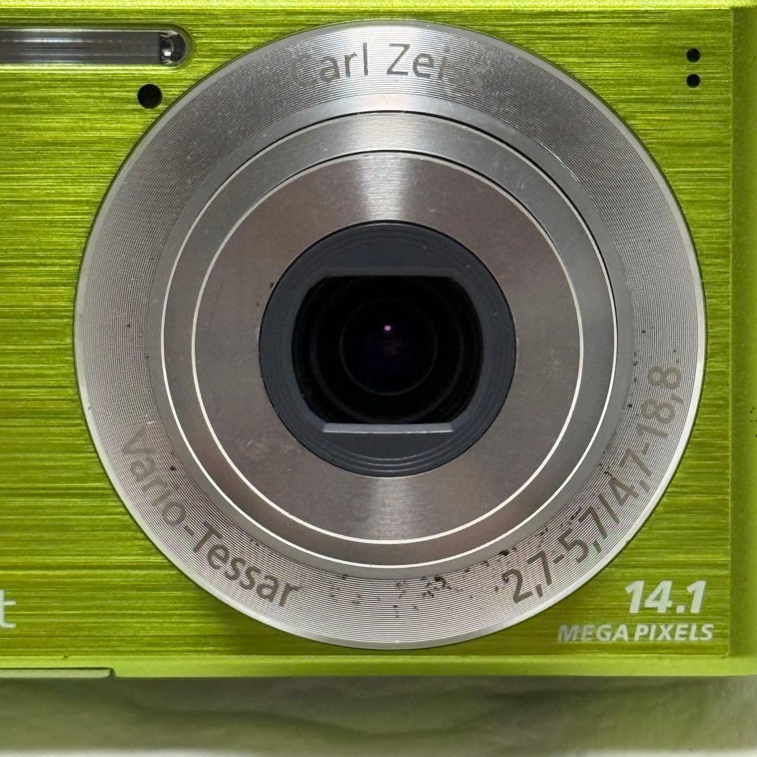 SONY Cyber-shot DSC-W530 グリーン コンデジ 動作確認済