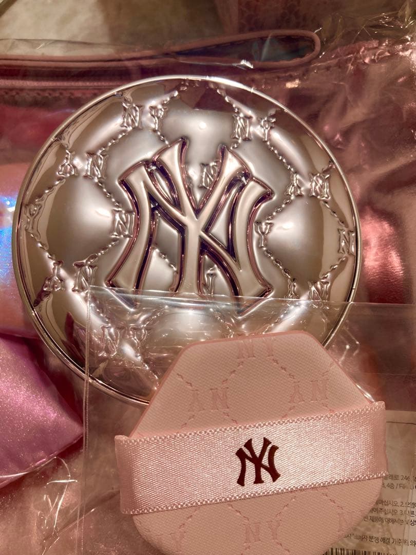 リフィル以外のセット　バニラコ　MLB ヤンキース クッションファンデーション