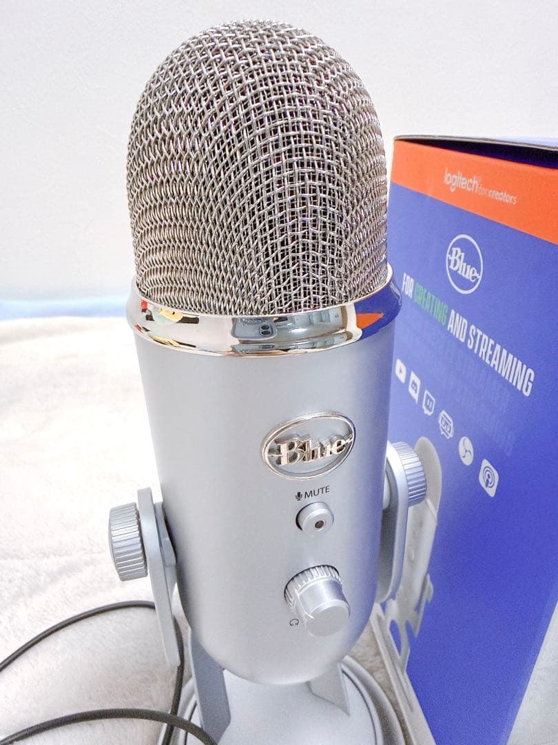 Blue Yeti コンデンサーマイク USB接続 動作確認済 箱あり