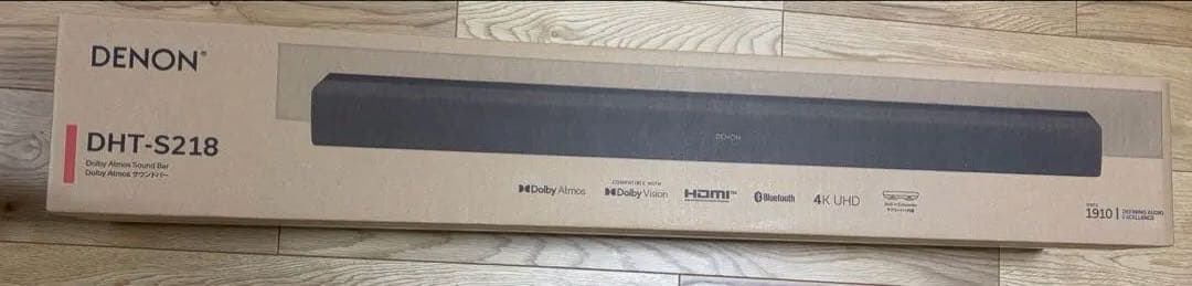 DENON デノン　サウンドバー ブラック DHT-S218K
