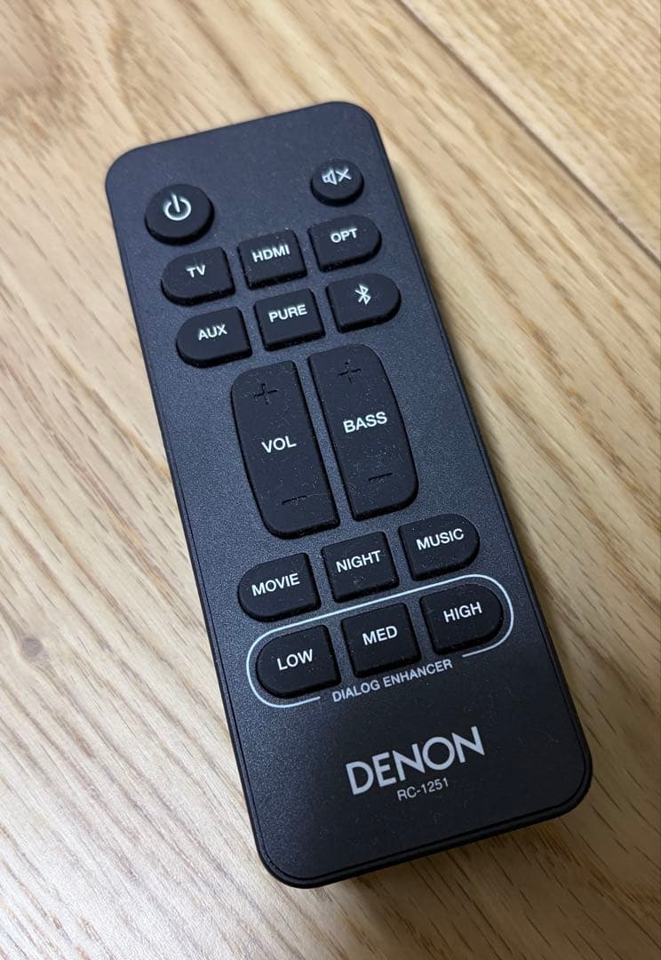 DENON デノン　サウンドバー ブラック DHT-S218K