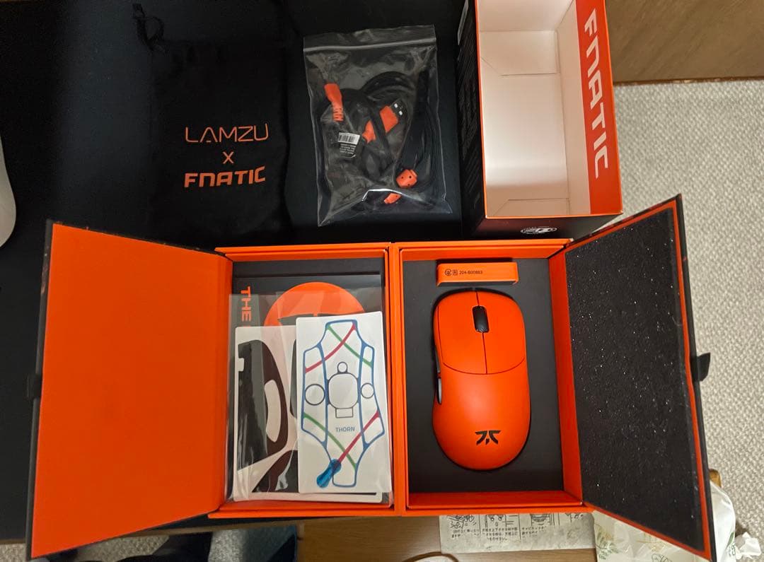 lamzu thorn fnatic vaxee np-01s 有線 まとめ売り
