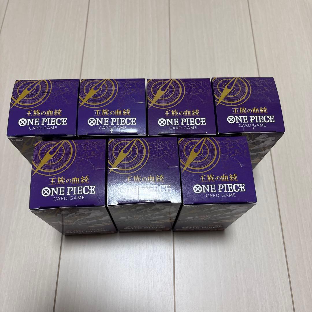 ONE PIECE カード 王族の血統 box 未開封7ボックス