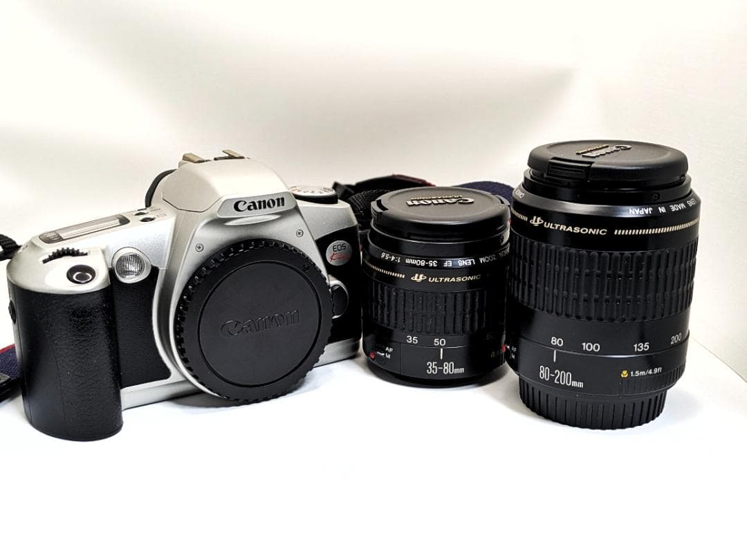 キャノン Canon NEW EOS Kiss 一眼レフカメラ レンズ2本セット
