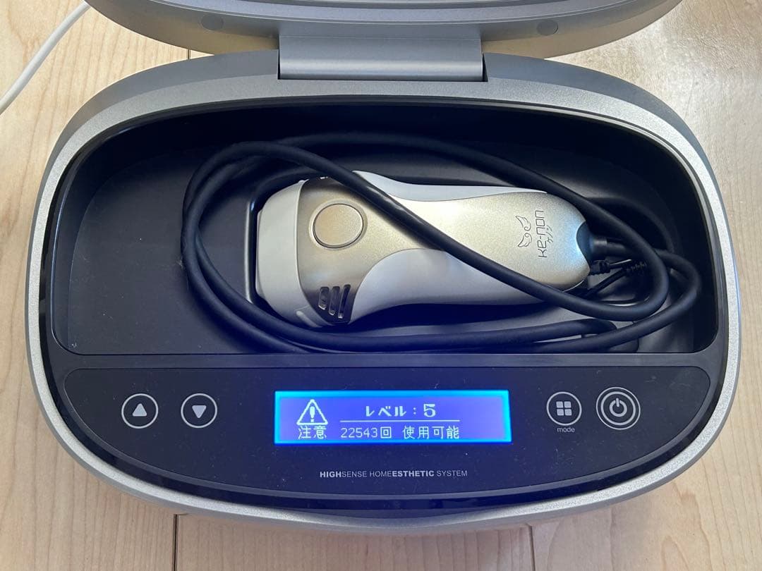 ケノン 脱毛器 NIPL-2080 ver8.5相当 動作確認済み 付属品あり