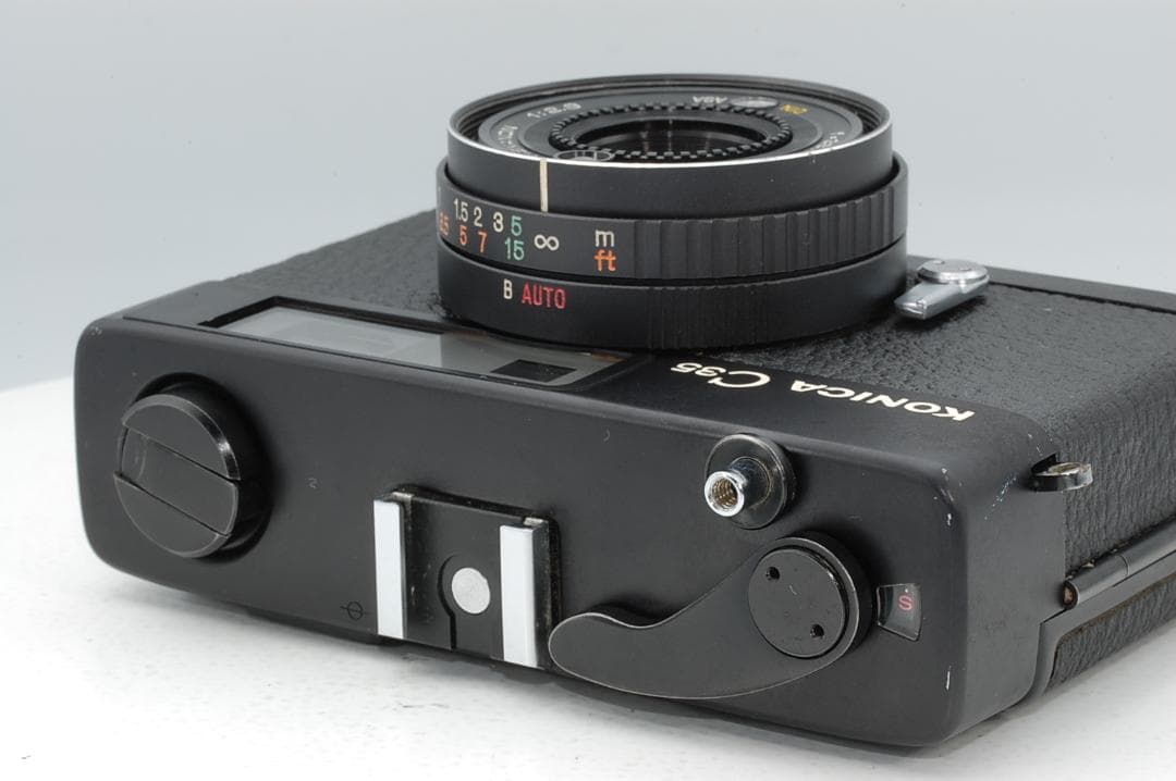 KONICA C35 ブラック Hexanon 38mm F2.8 美品