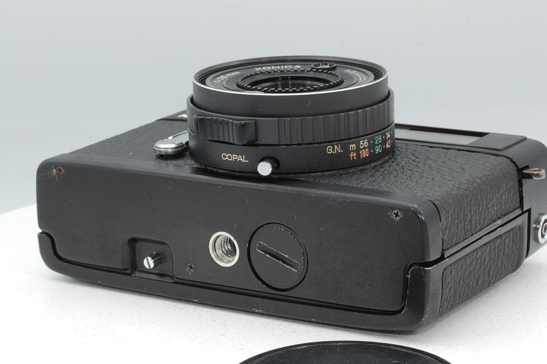 KONICA C35 ブラック Hexanon 38mm F2.8 美品