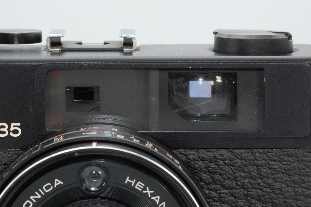 KONICA C35 ブラック Hexanon 38mm F2.8 美品