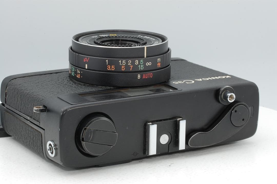 KONICA C35 ブラック Hexanon 38mm F2.8 美品