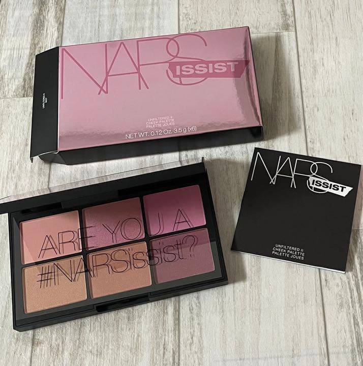 NARS ナーズ ナーズイスト アンフィルタード チークパレットII 8337