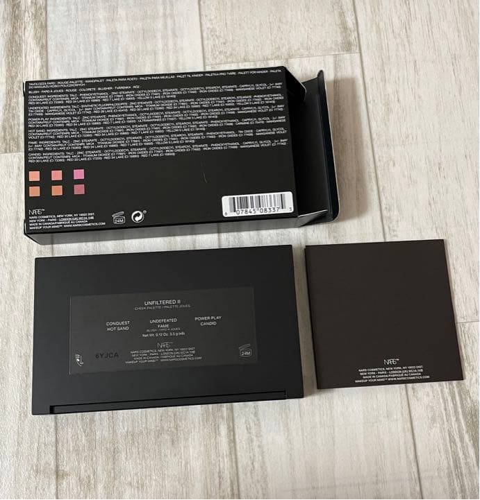 NARS ナーズ ナーズイスト アンフィルタード チークパレットII 8337