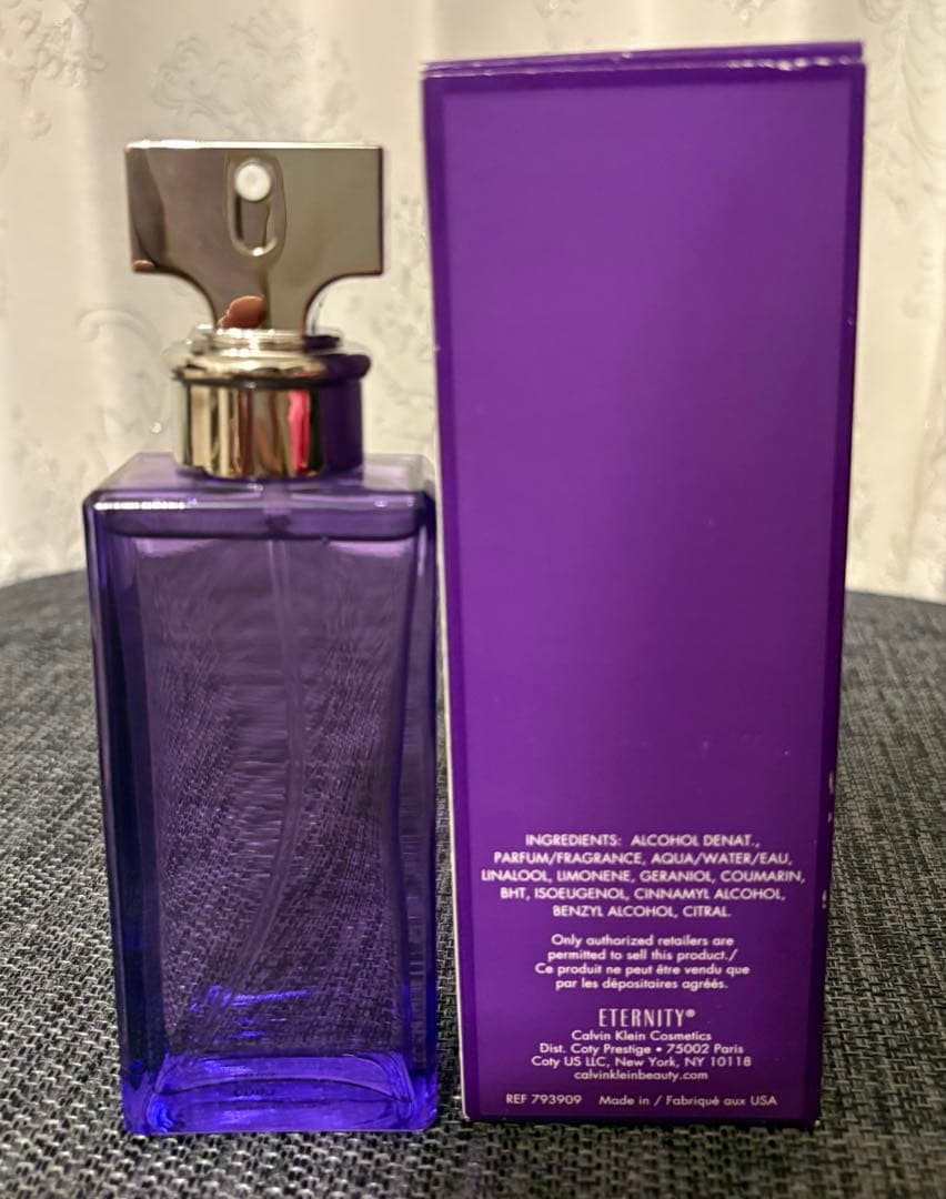 海外限定販売復刻版 カルバンクライン エタニティ パープルオーキッド 100ml