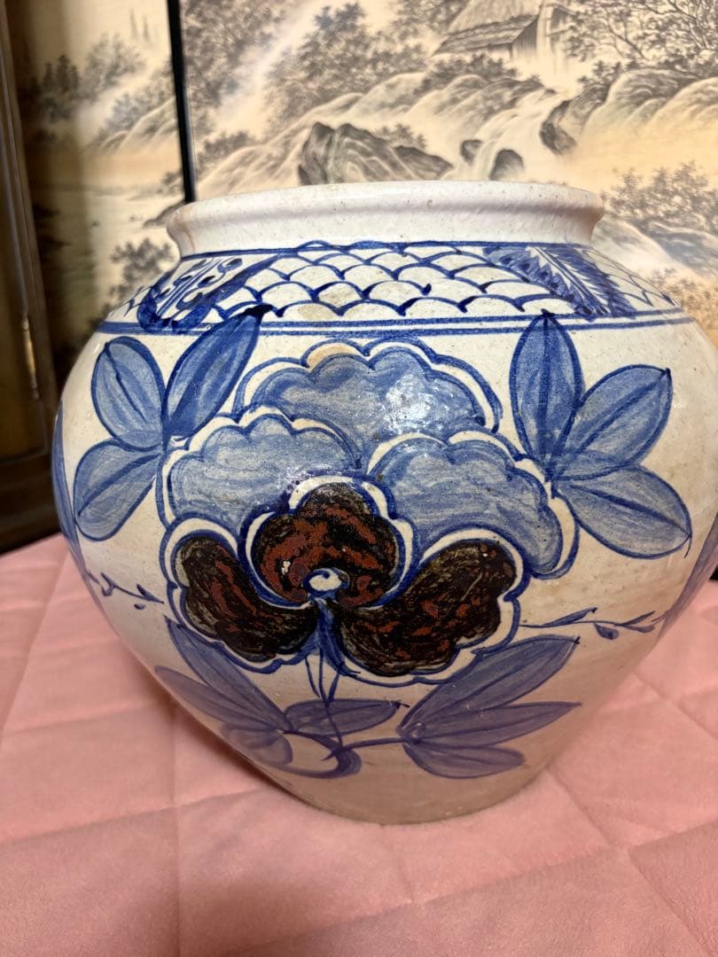 壺　置物　飾り壺