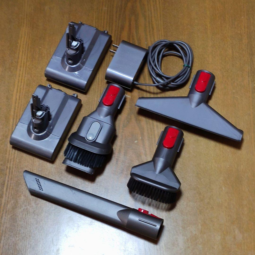 割引中 ダイソンSV11掃除機 完全分解清掃済み動作品 純正バッテリー2つセット