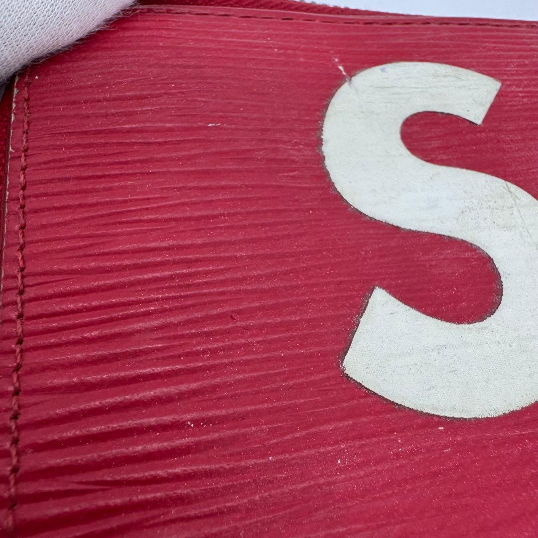 ✨Supreme×LOUIS VUITTON✨レッド✨ロゴ✨ヴィンテージ✨長財布