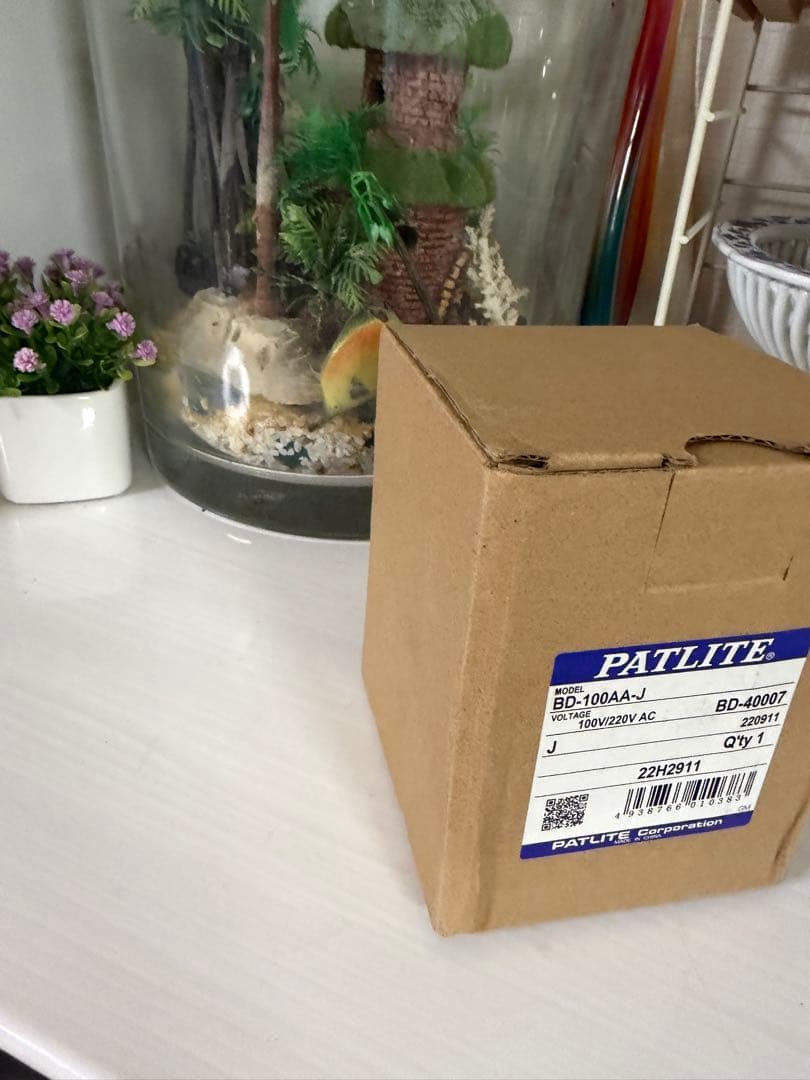【新品未使用】PATLITE 電子音報知器 シグナルホン BD-100AA-J
