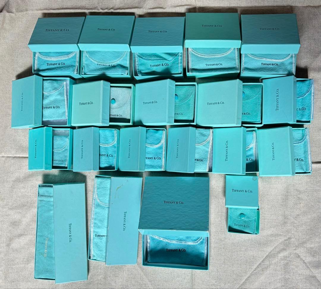 ティファニー　Tiffany 空箱　ポーチ　20個まとめ