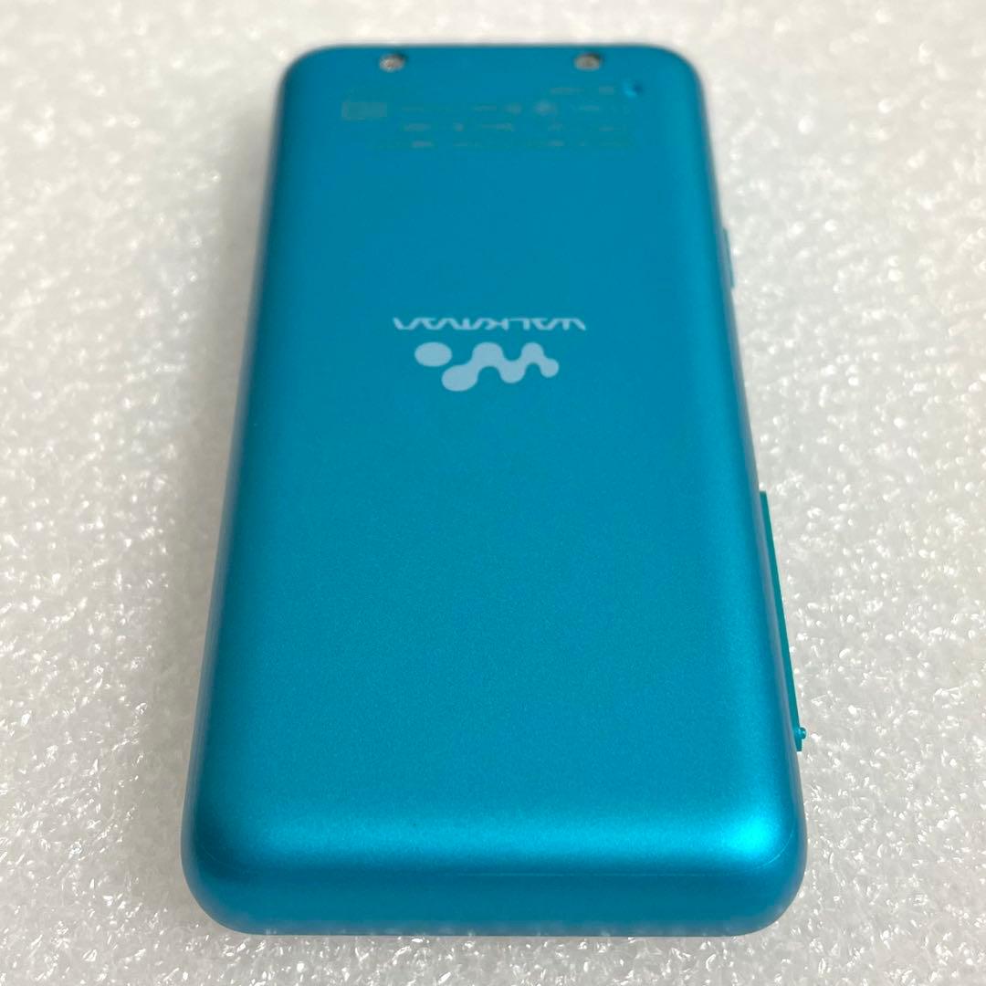 【美品】SONY ウォークマン　NW-S313 4GB あお