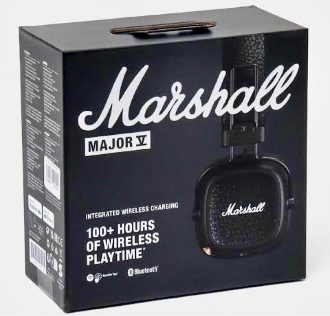 Marshall マーシャル MAJOR Ⅴ BLACK ヘッドホン