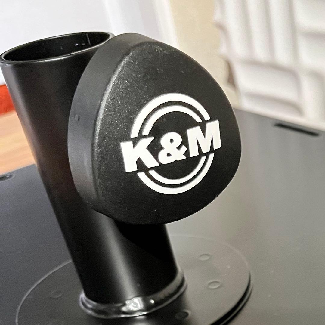 K&M スピーカースタンド用トレイ(スタンド付き) ケーアンドエム