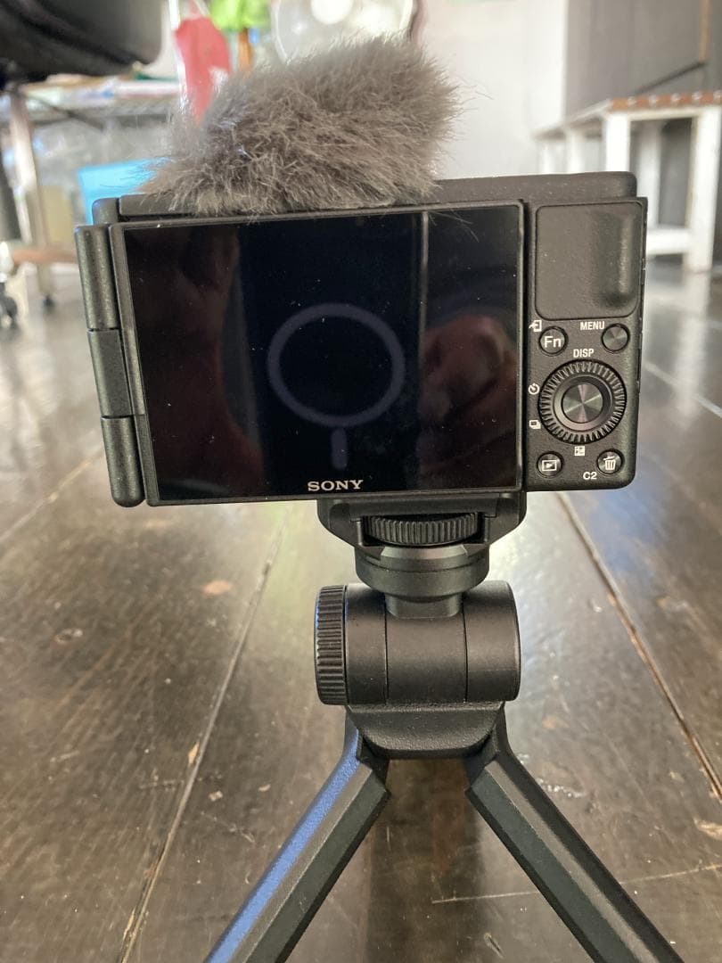 美品！SONY VLOGCAM ZV-1G ブラック グリップ付き