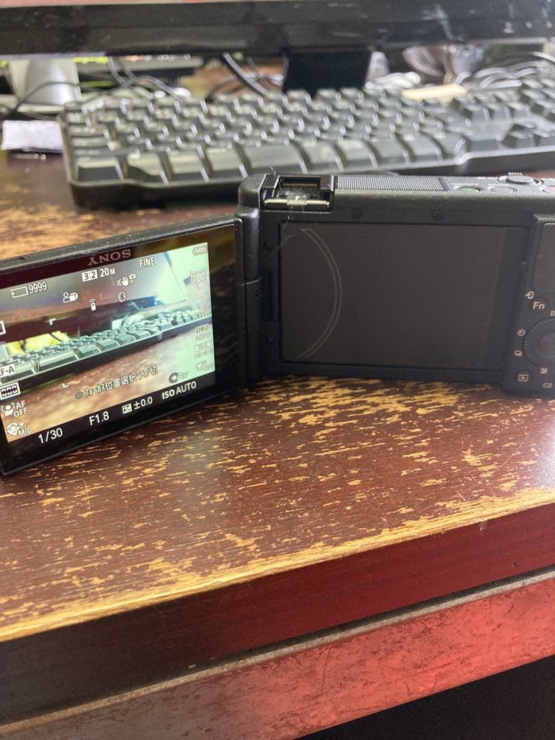 美品！SONY VLOGCAM ZV-1G ブラック グリップ付き