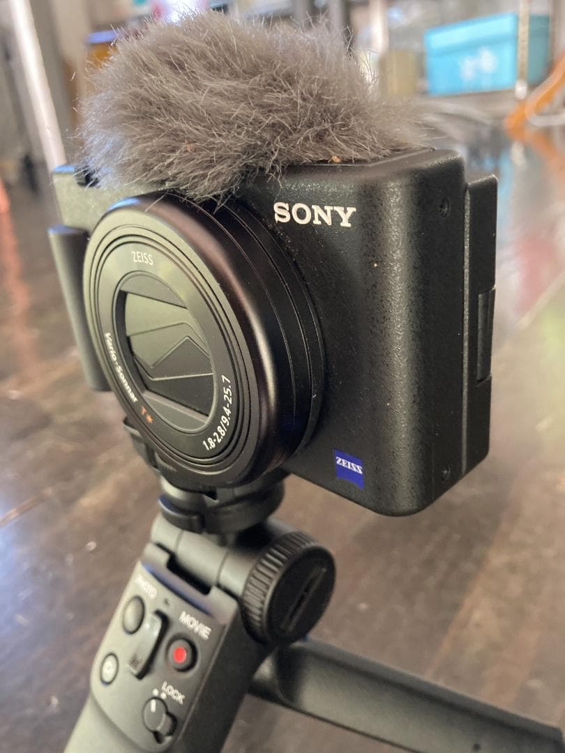 美品！SONY VLOGCAM ZV-1G ブラック グリップ付き