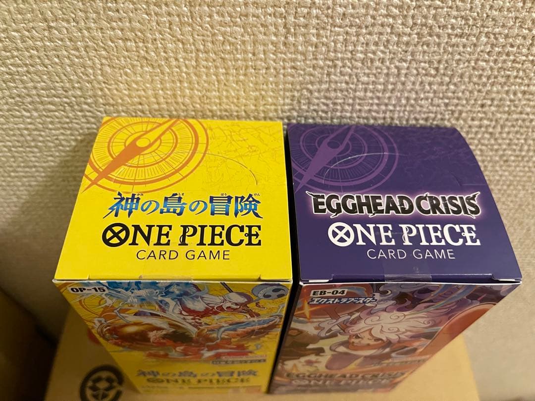 ワンピース】神の島の冒険・エッグヘッド 2BOXセット　テープ付き