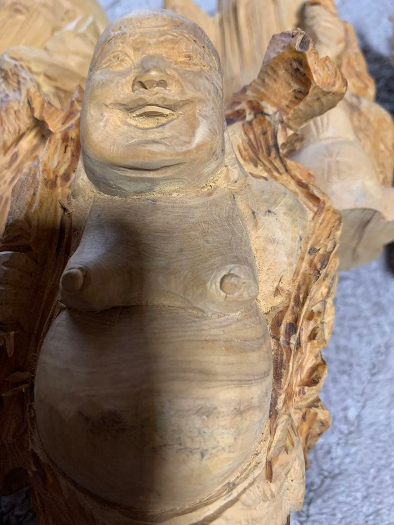 木製 七福神 置物 7体セット　骨董品 アンティーク　縁起物