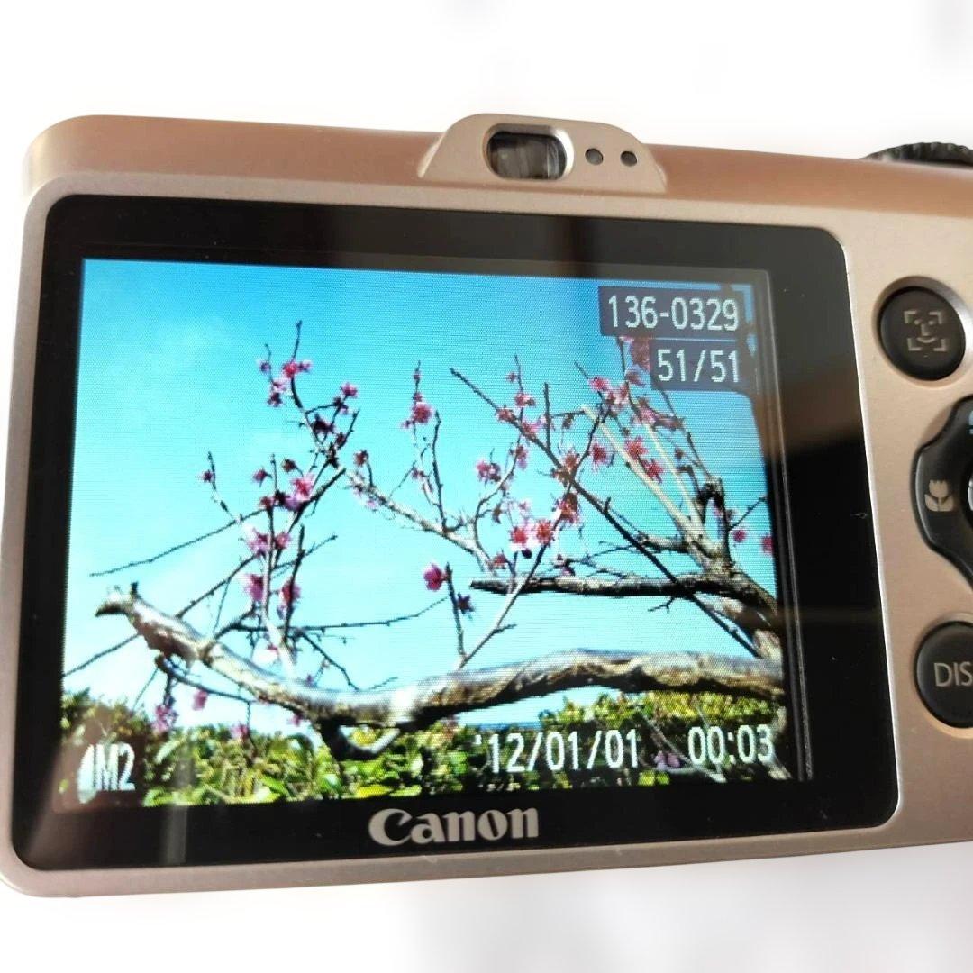 美品　キャノン PowerShot A1200 デジカメ 電池式