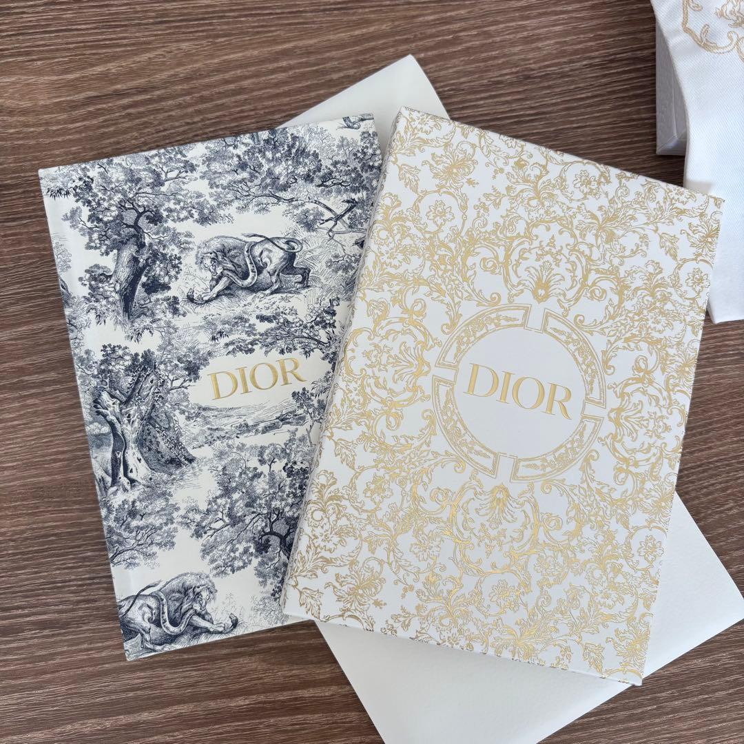 Dior ノベルティ、ノート、ショッパー