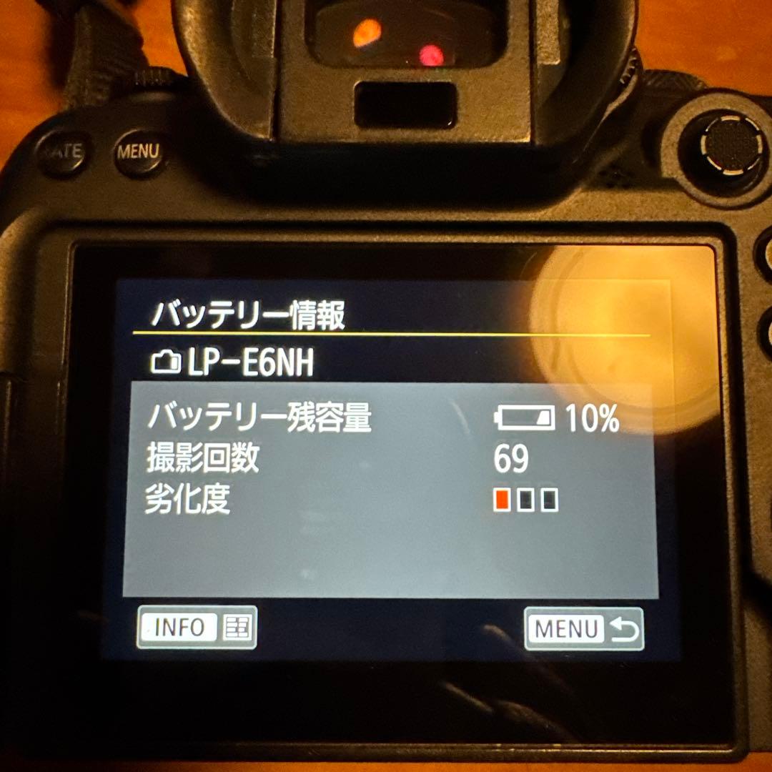 Canon EOS R6 ミラーレス一眼 本体と付属品