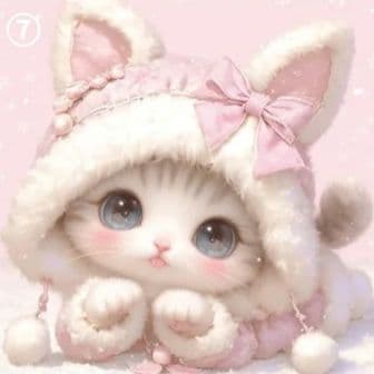 ハンドメイド　オーダー受付ページ　♡ねこちゃん　 パネル♡　⑤