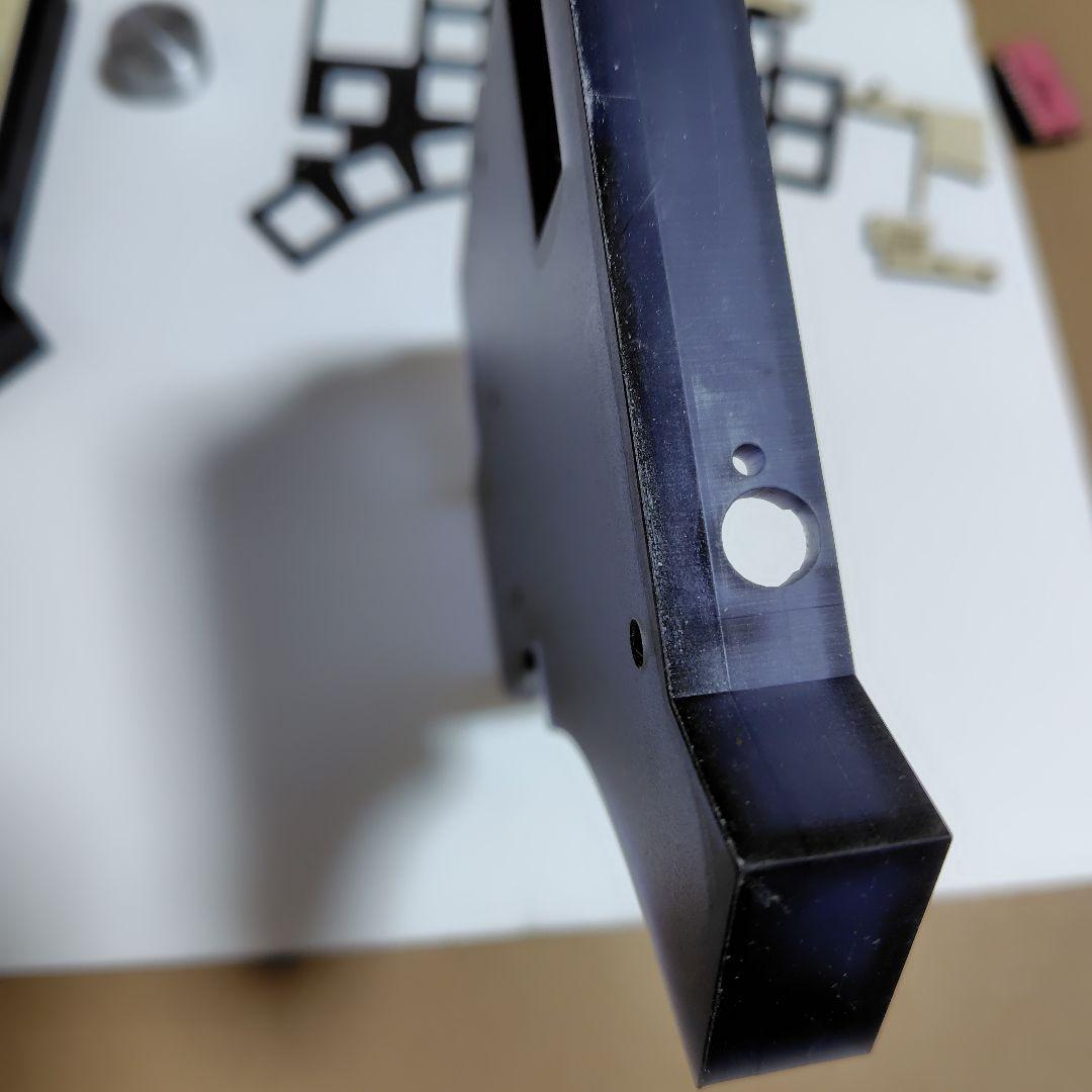 自作キーボード　KLOR　完成品