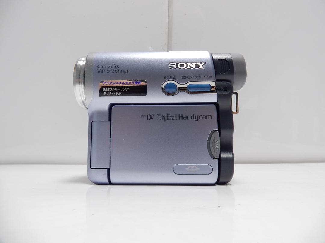 動作品　Mini DV　ソニーデジタルビデオカメラ　SONY DCR-TRV22