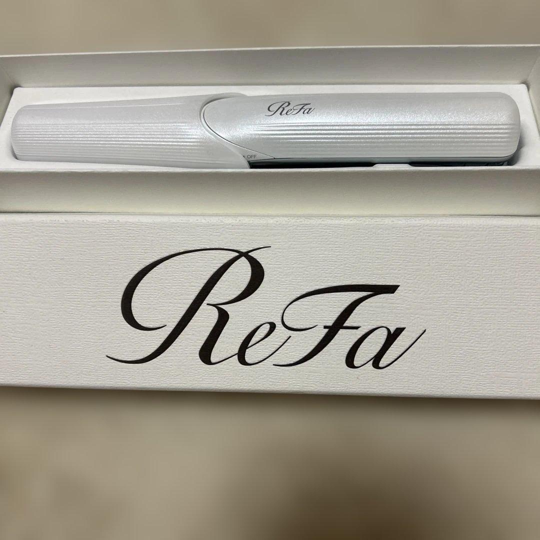 ReFa ヘアアイロン ホワイト 専用ケース付き