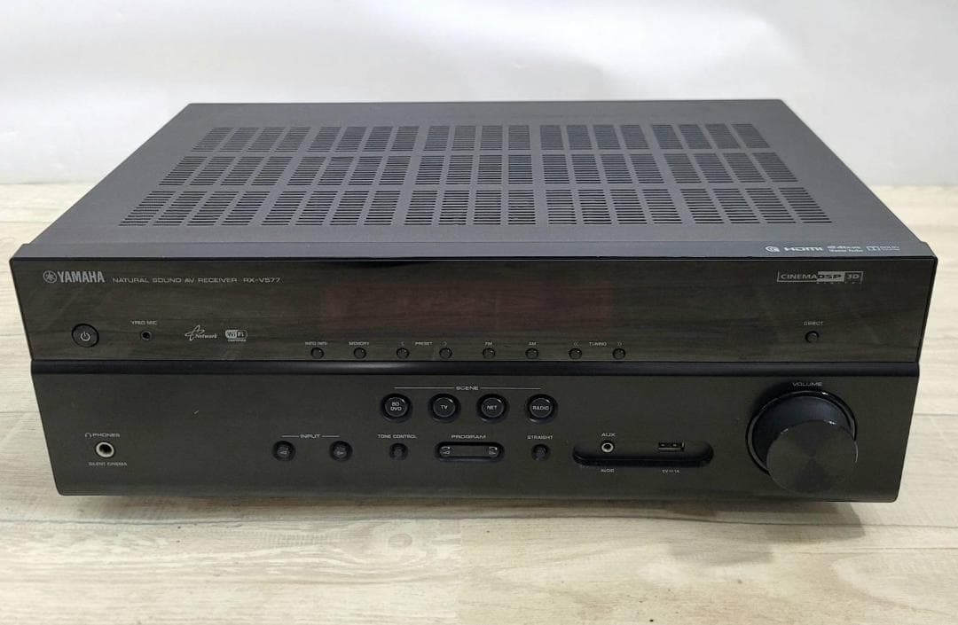 【美品】ヤマハ AVレシーバー ネットワークオーディオ RX-V577(B)