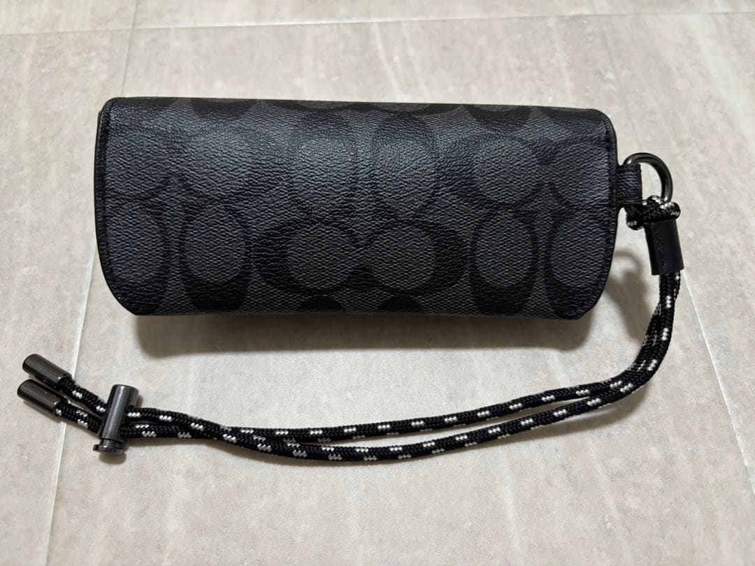 【新品未使用】coach 眼鏡ケース 黒