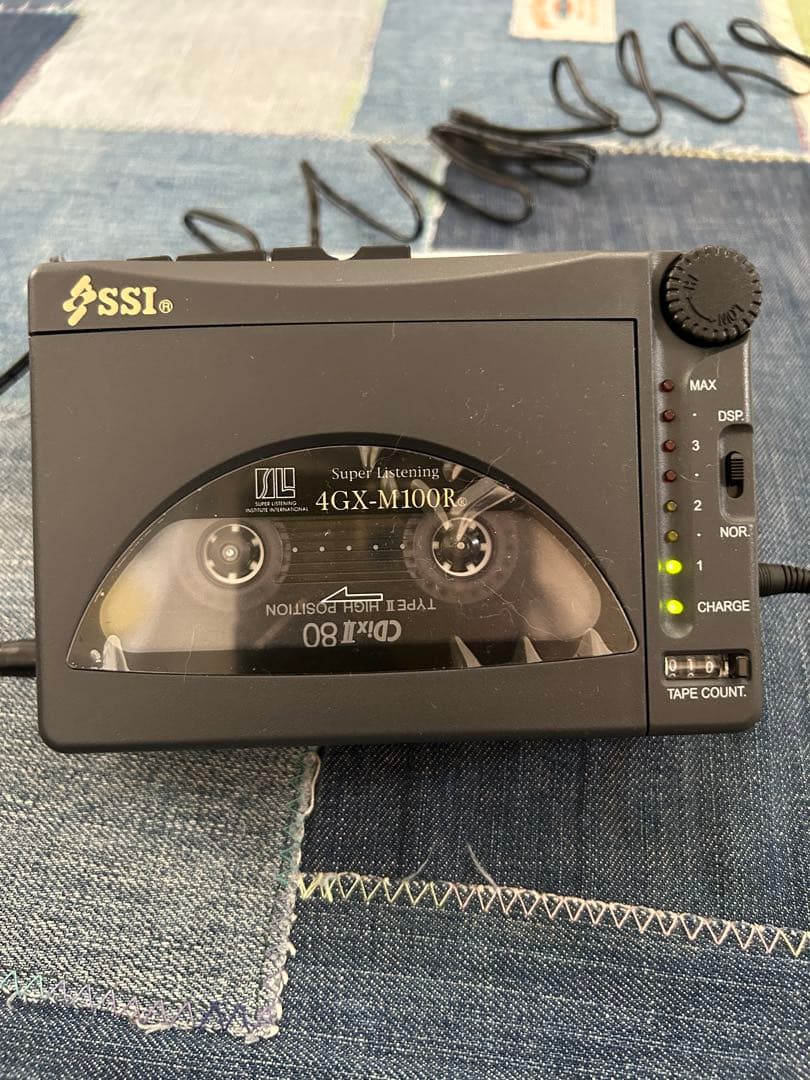 SSI 速聴　カセットプレーヤー　CDプレーヤー